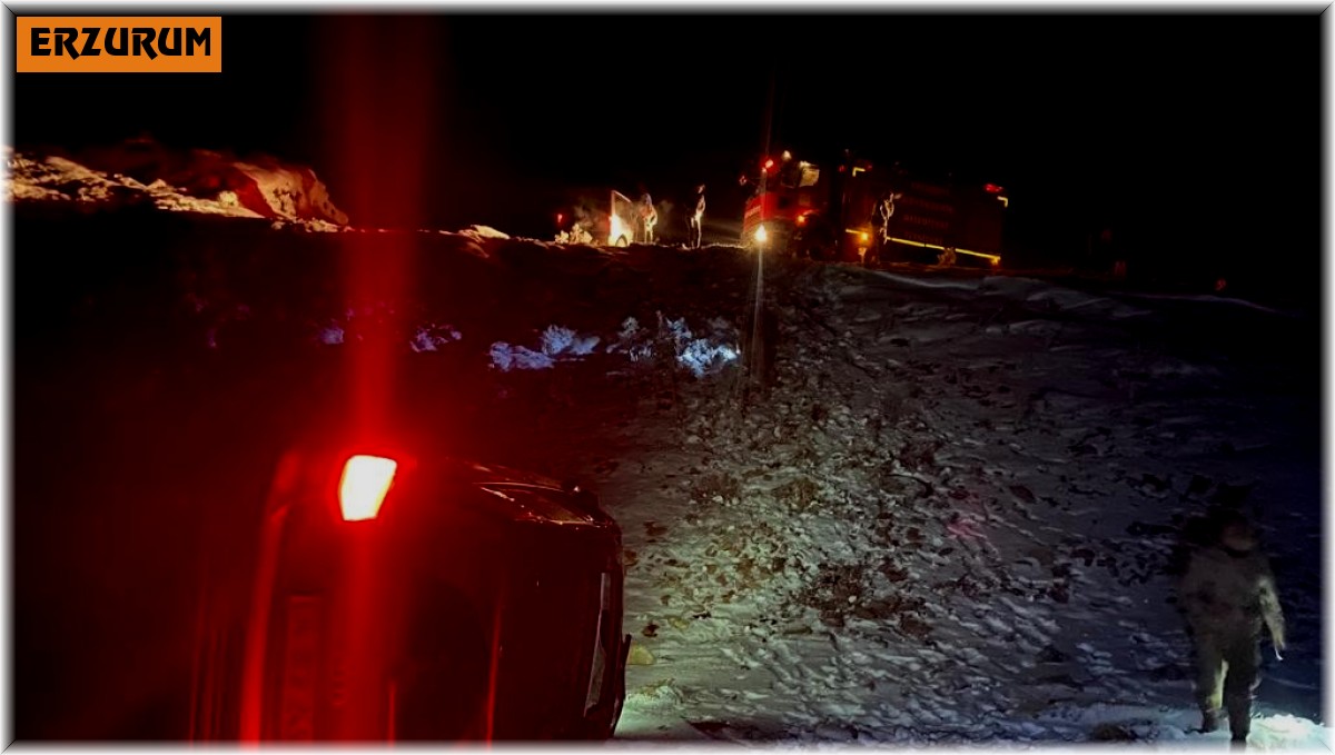 Otomobil şarampole yuvarlandı: 1 ölü, 1 yaralı