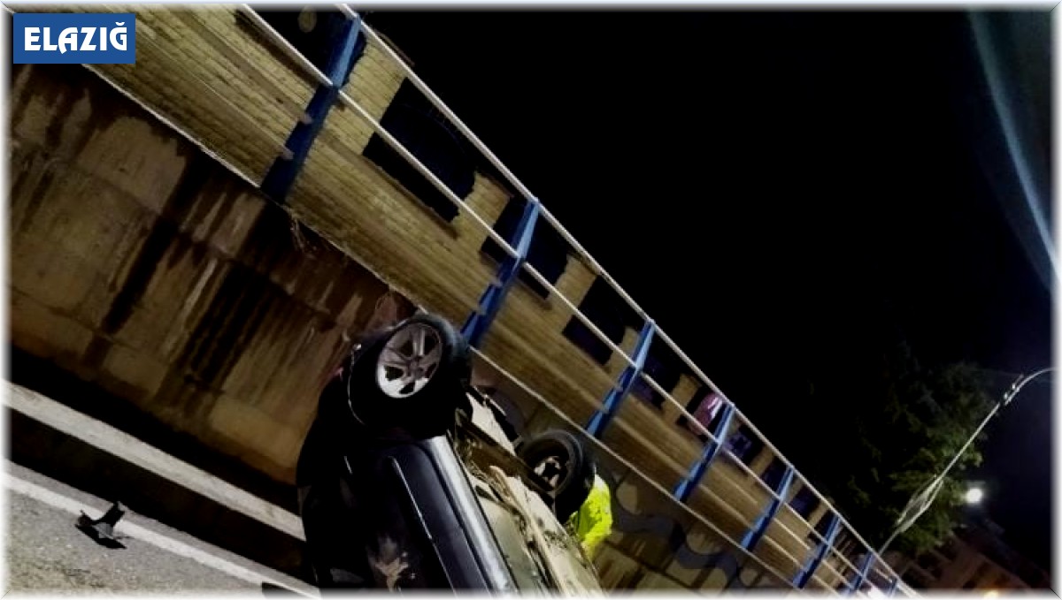 Otomobil takla attı: 1 yaralı