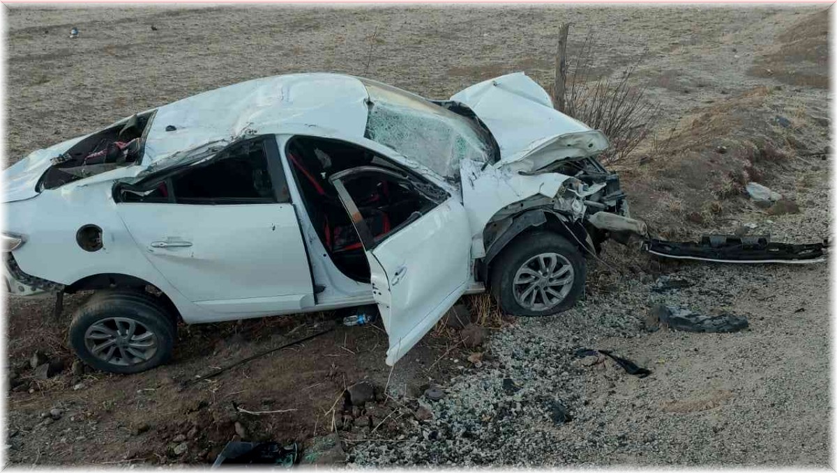 Otomobil takla attı: 2 yaralı