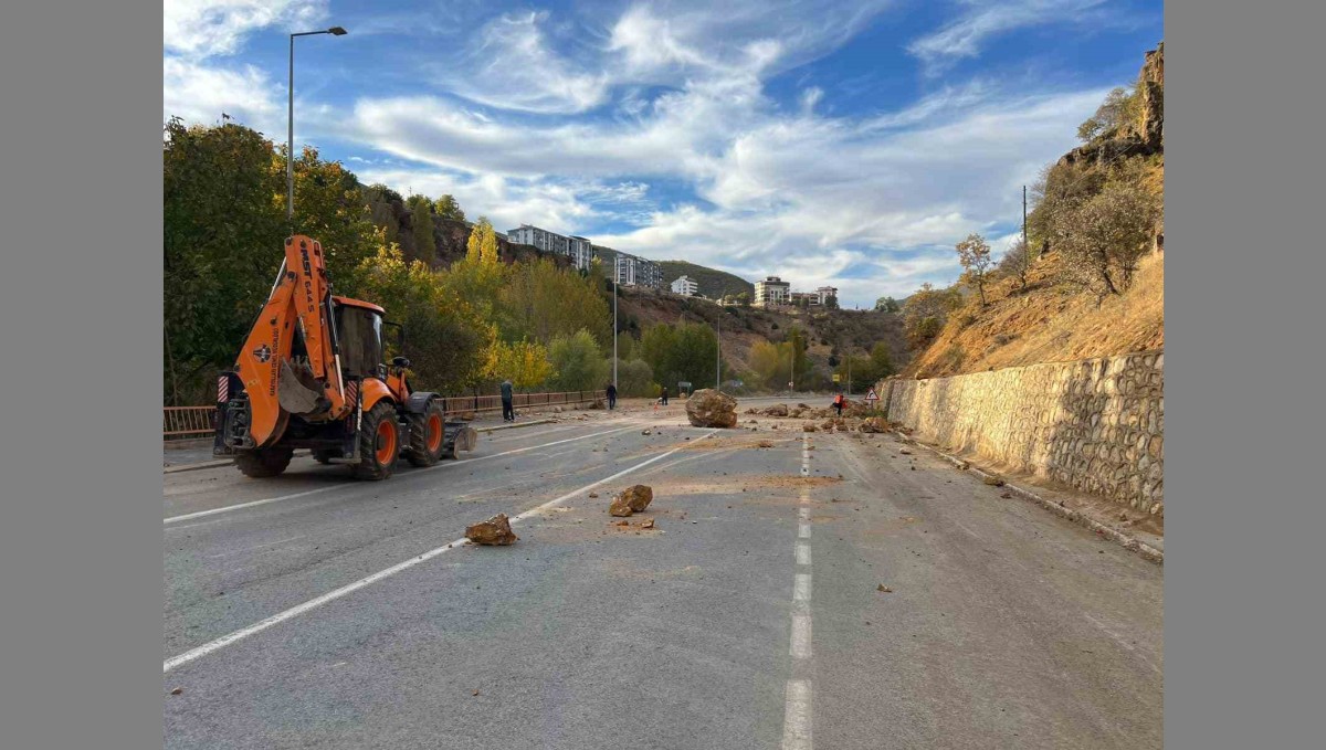 Ovacık yolunda güvenlik çalışmaları başladı
