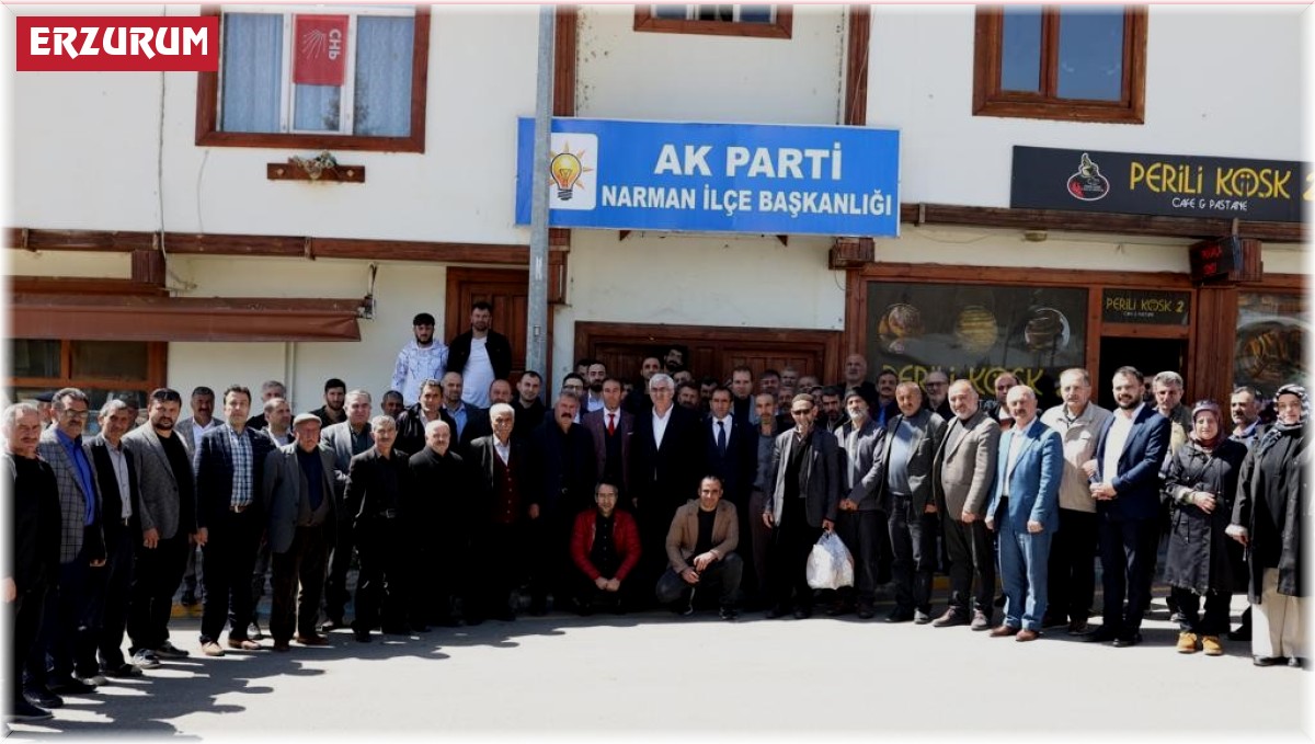 Öz'e Narman'da yoğun ilgi