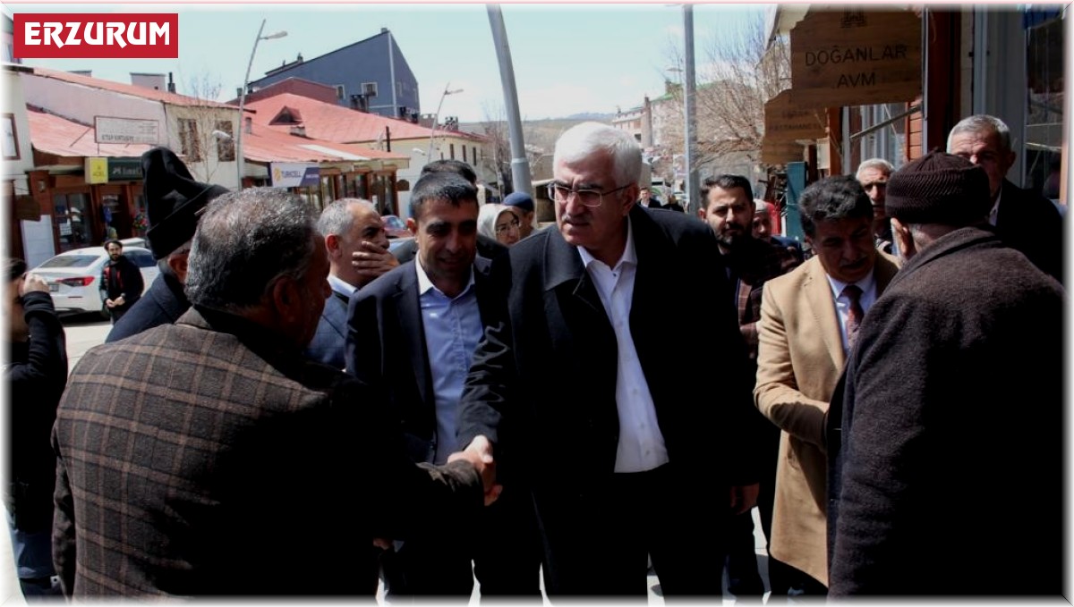 Öz Tekman'da esnafı dinledi