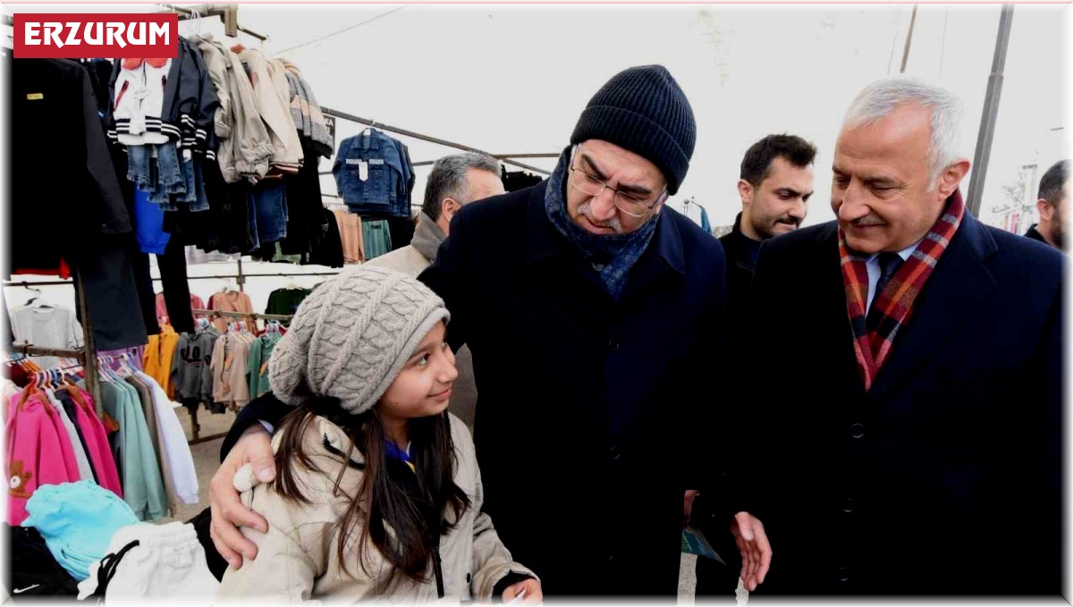 Öz ve Tavlaş'tan esnafa ziyaret