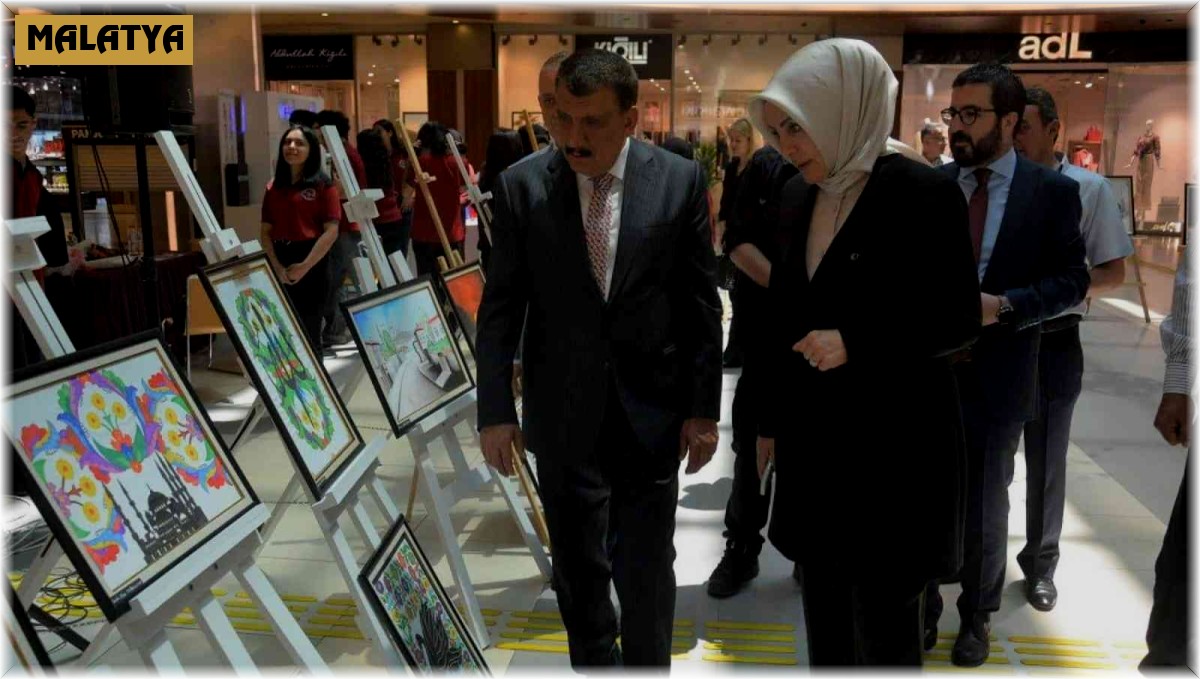 Özal'a ithafen resim sergisi