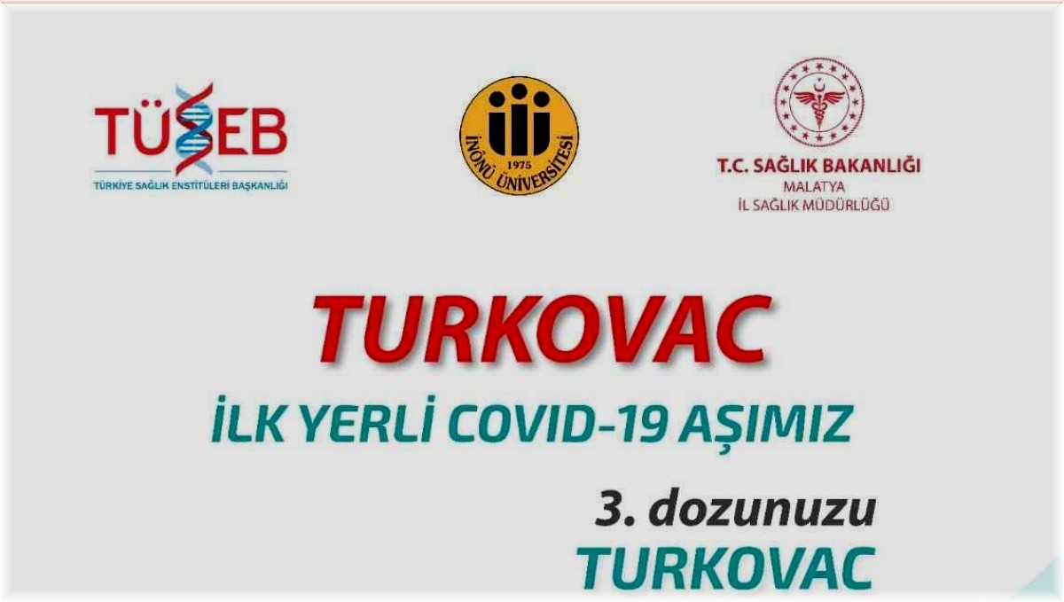 Özal Tıp Merkezi'nde Turkovac aşısı yapılmaya başlandı