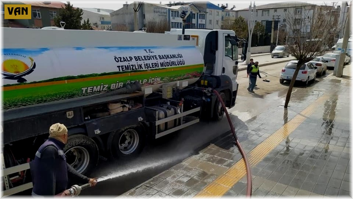 Özalp Belediyesinden bahar temizliği