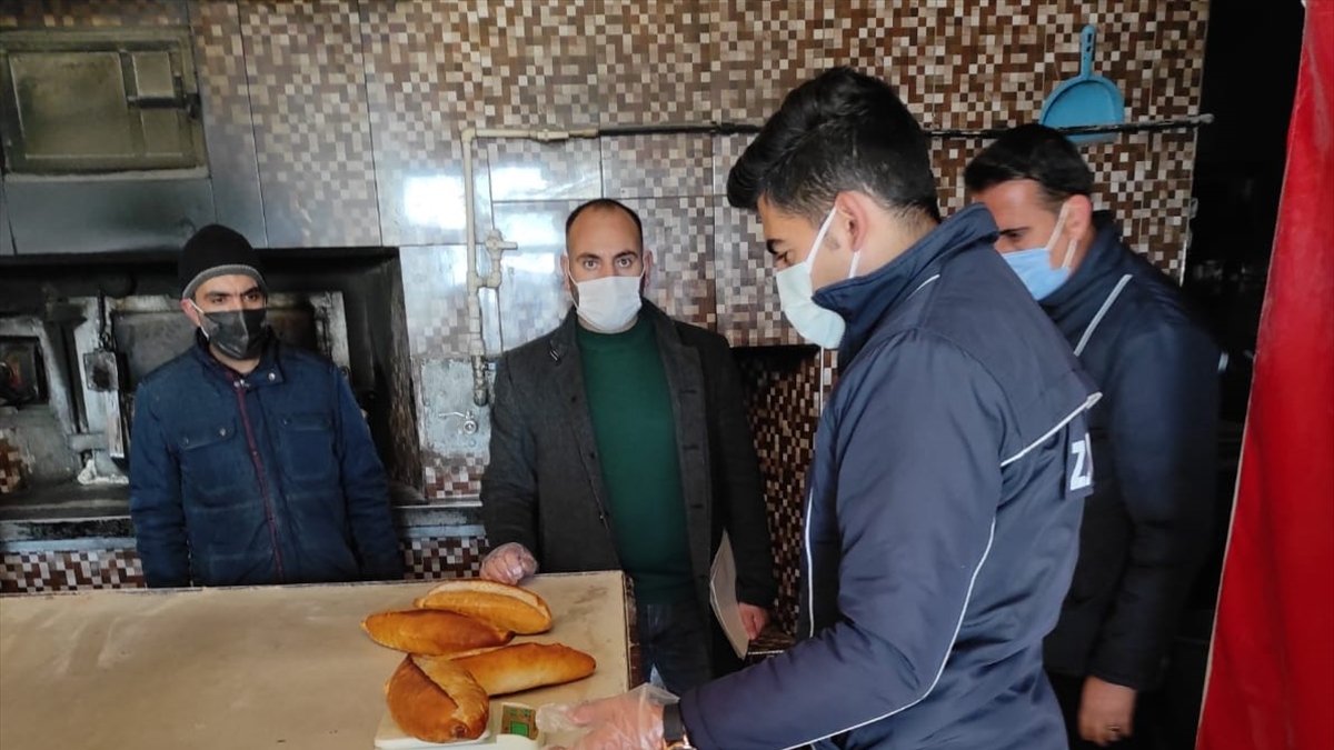 Özalp'ta fırın ve imalathaneler denetlendi