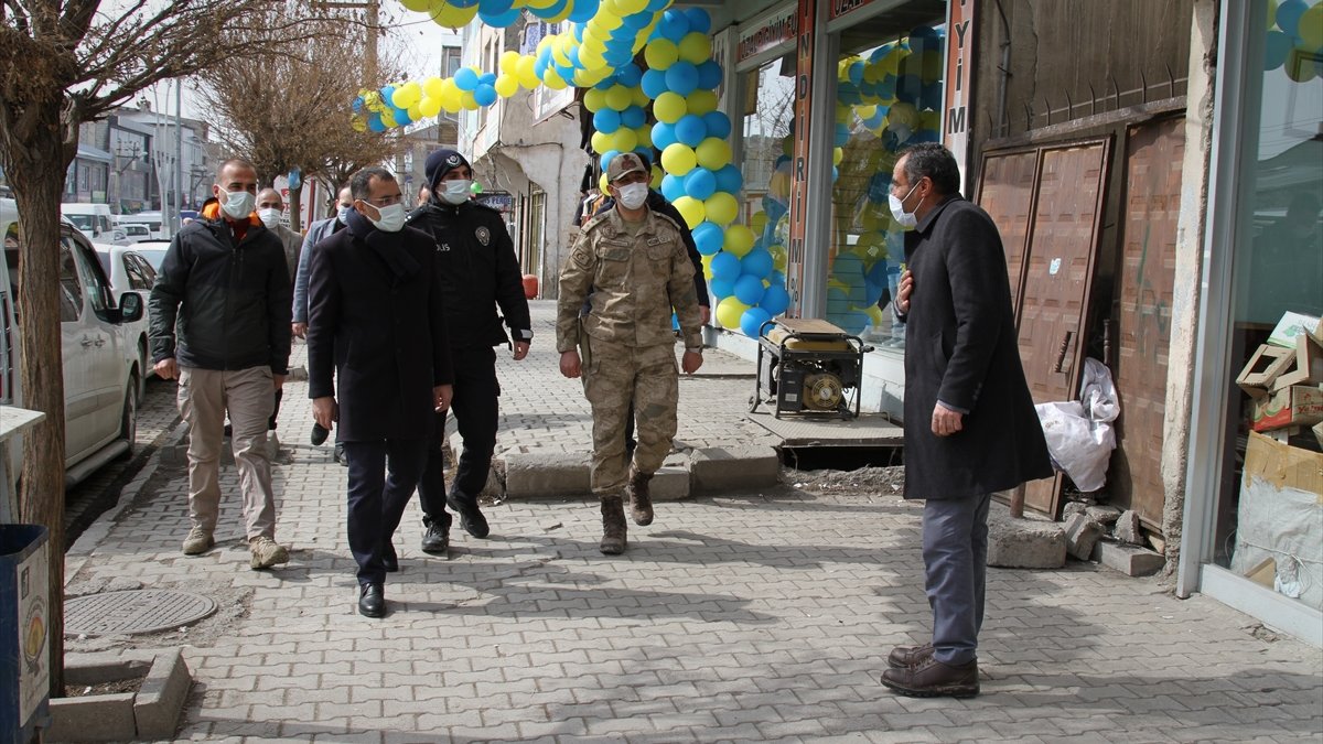 Özalp'ta koronavirüs tedbirleri denetlendi
