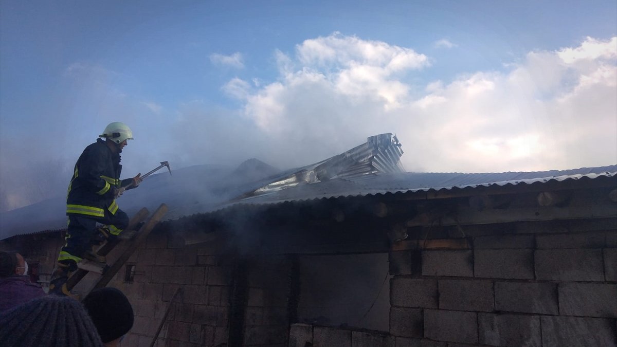 Özalp'ta yangın hasara neden oldu