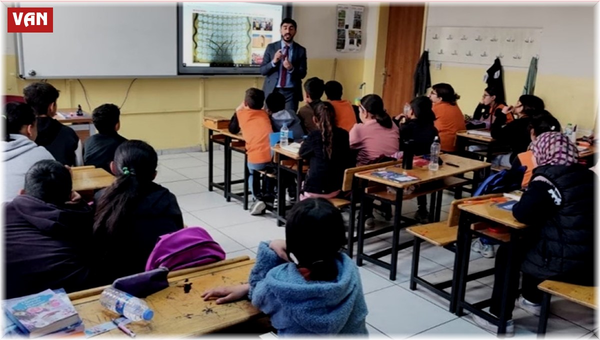 Özalp'te öğrencilere "Ariflerin Satrancı" oyununu tanıtıldı