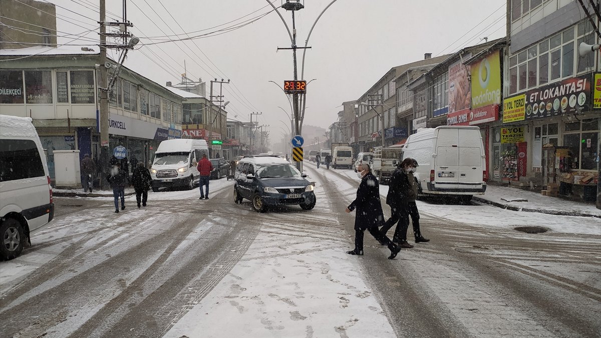 Özalp ve Saray'da kar hayatı olumsuz etkiledi