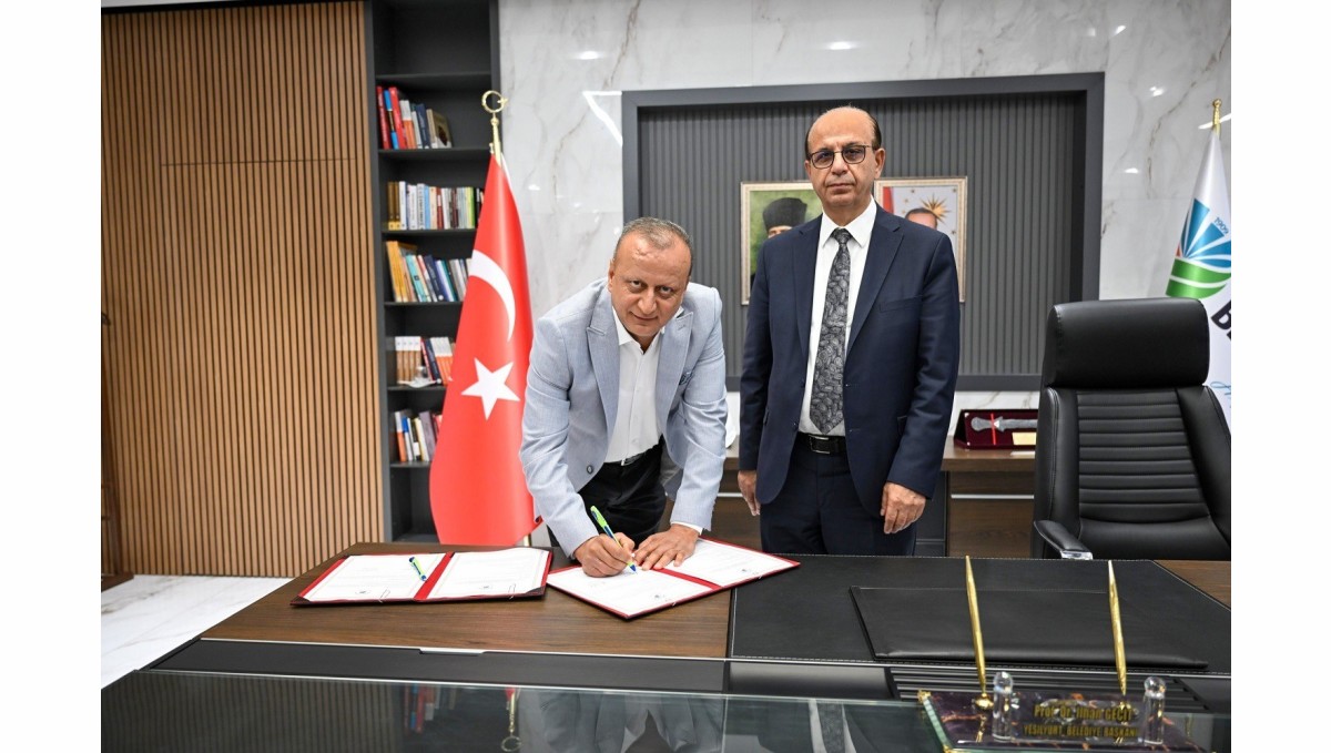 Özalper Mahallesine inşa edilecek taziye evinin protokolü imzalandı