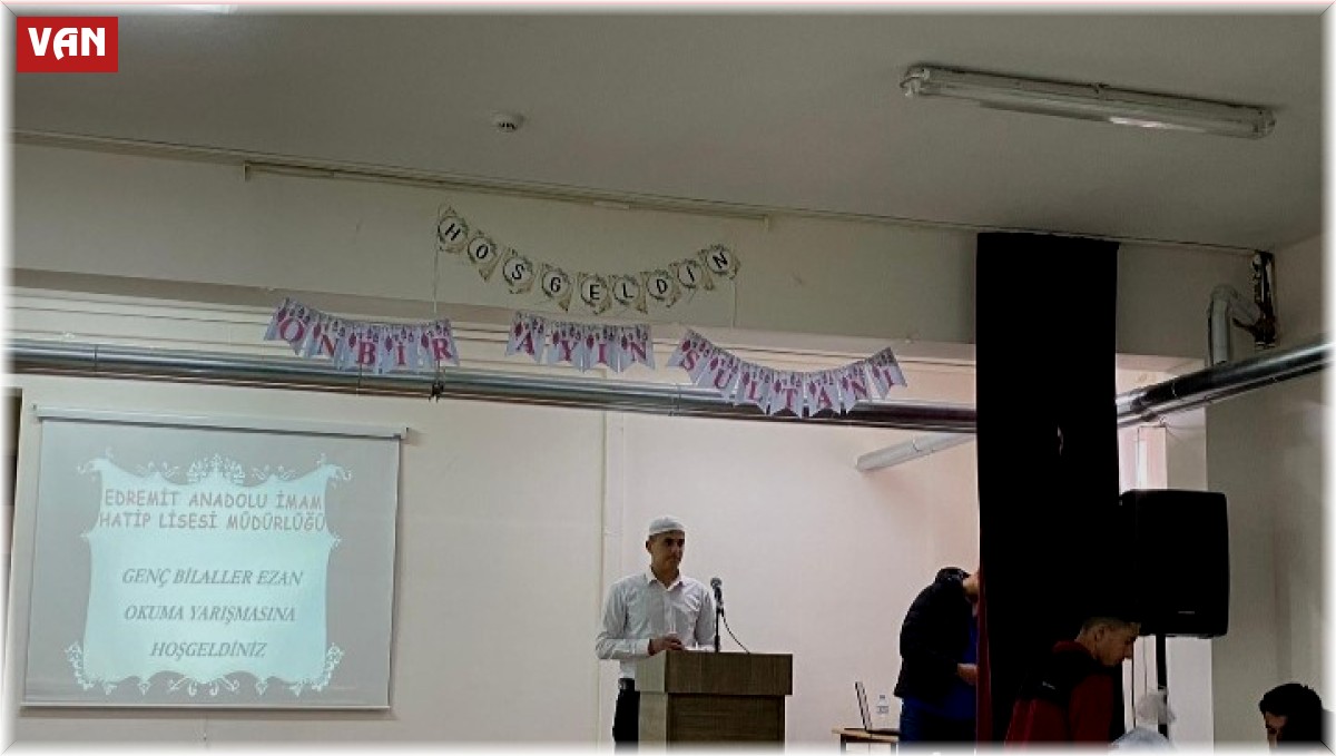 Özalplı öğrenci 'Genç Bilaller Ezanı Güzel Okuma Yarışması'nda birinci oldu