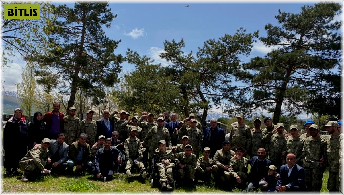 Özel bireylerin askerlik heyecanı