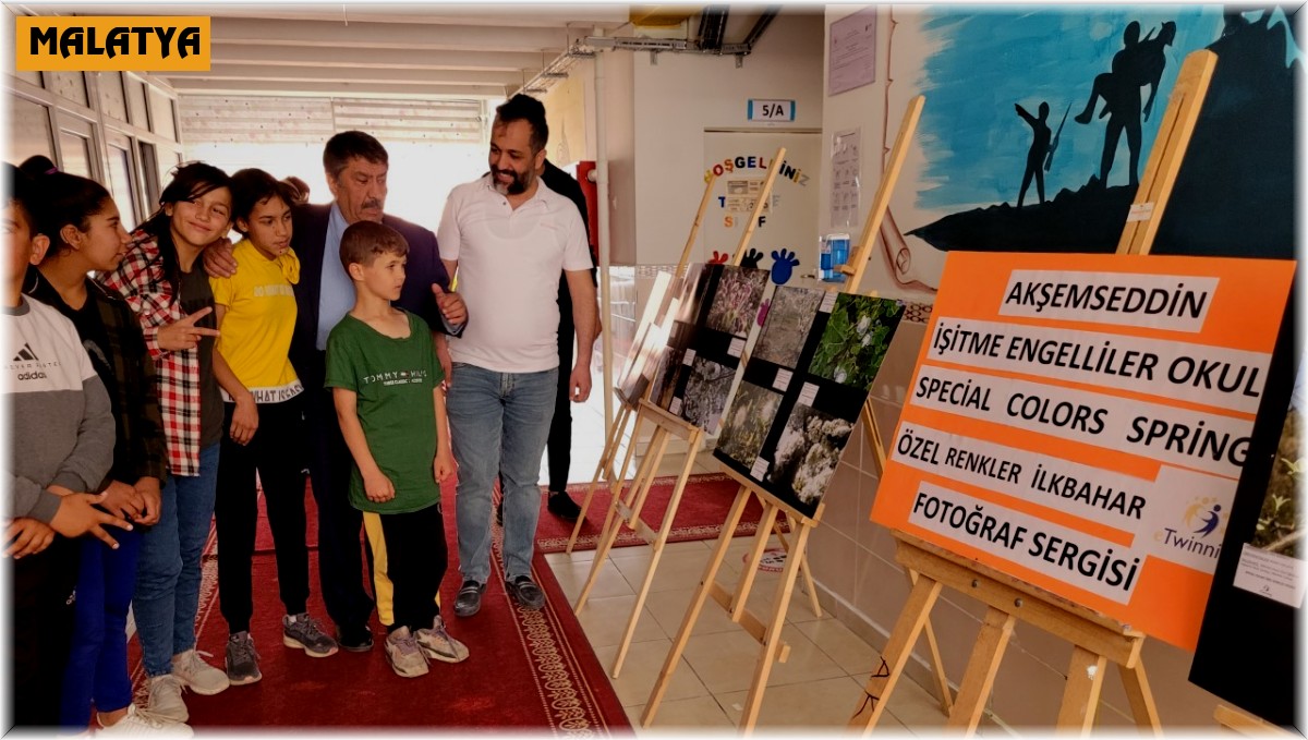 Özel çocuklardan fotoğraf sergisi