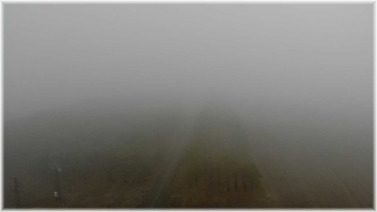 (Özel) Kars'ta yoğun sis