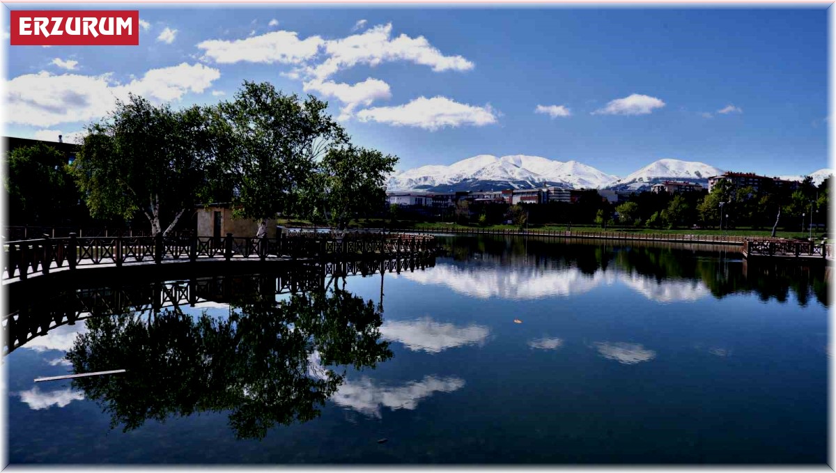 Palandöken beyazlara büründü