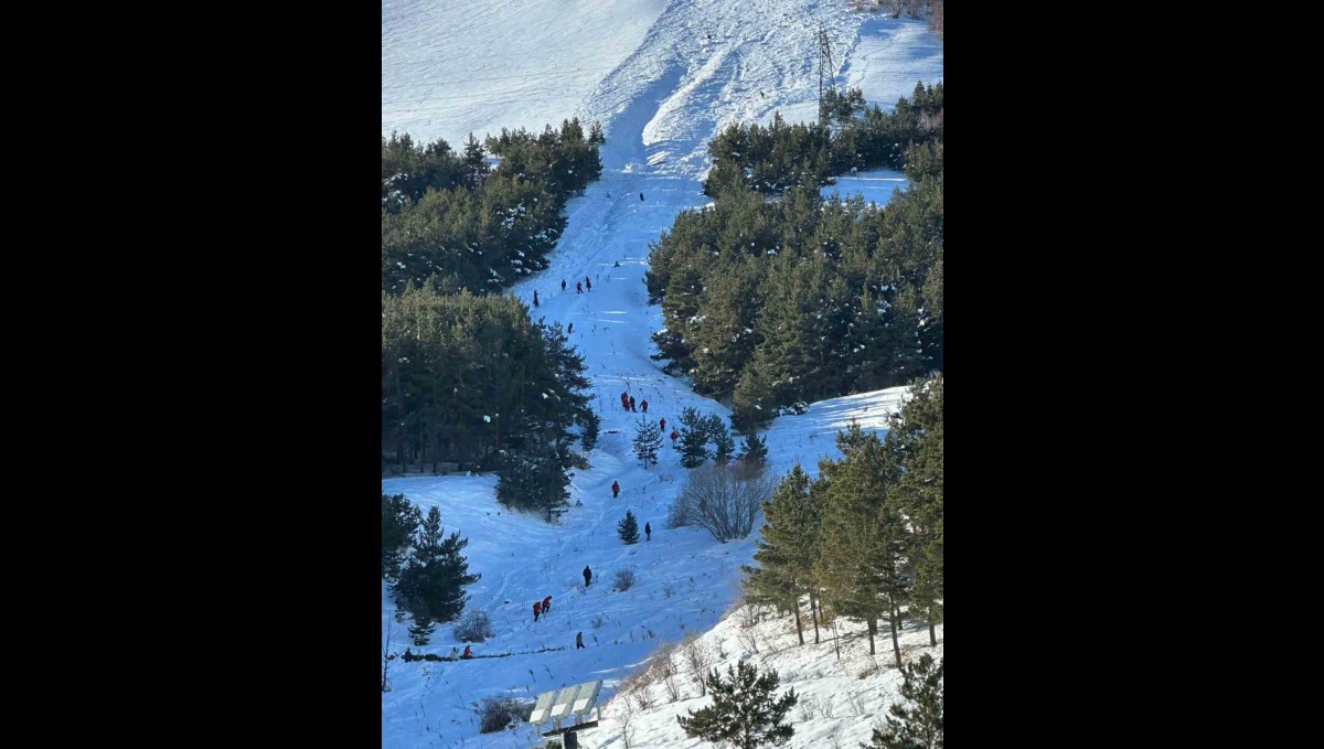 Palandöken'de çığ: 1 ölü, 3 yaralı