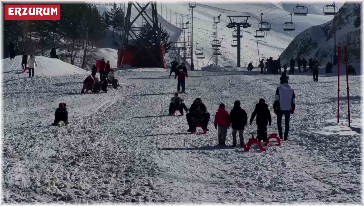 Palandöken'de kayak keyfi