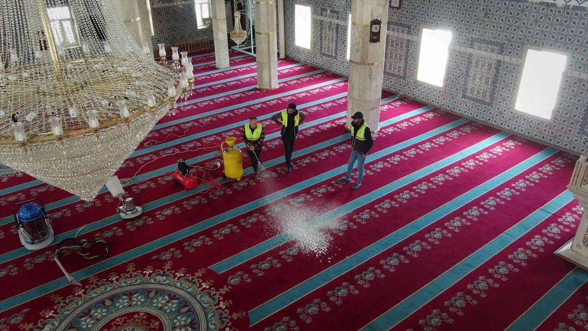 Palandöken'deki 82 caminin ramazan ayı temizliği tamamlandı