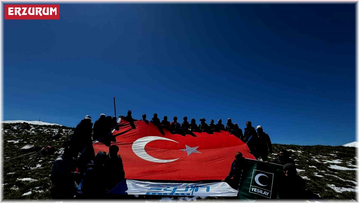 Palandöken'e 19 Mayıs tırmanışı