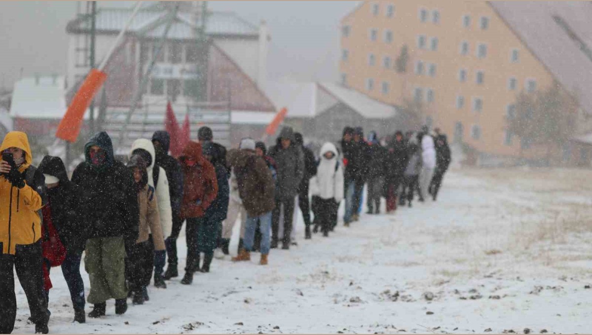Palandöken'e Cumhuriyet tırmanışı