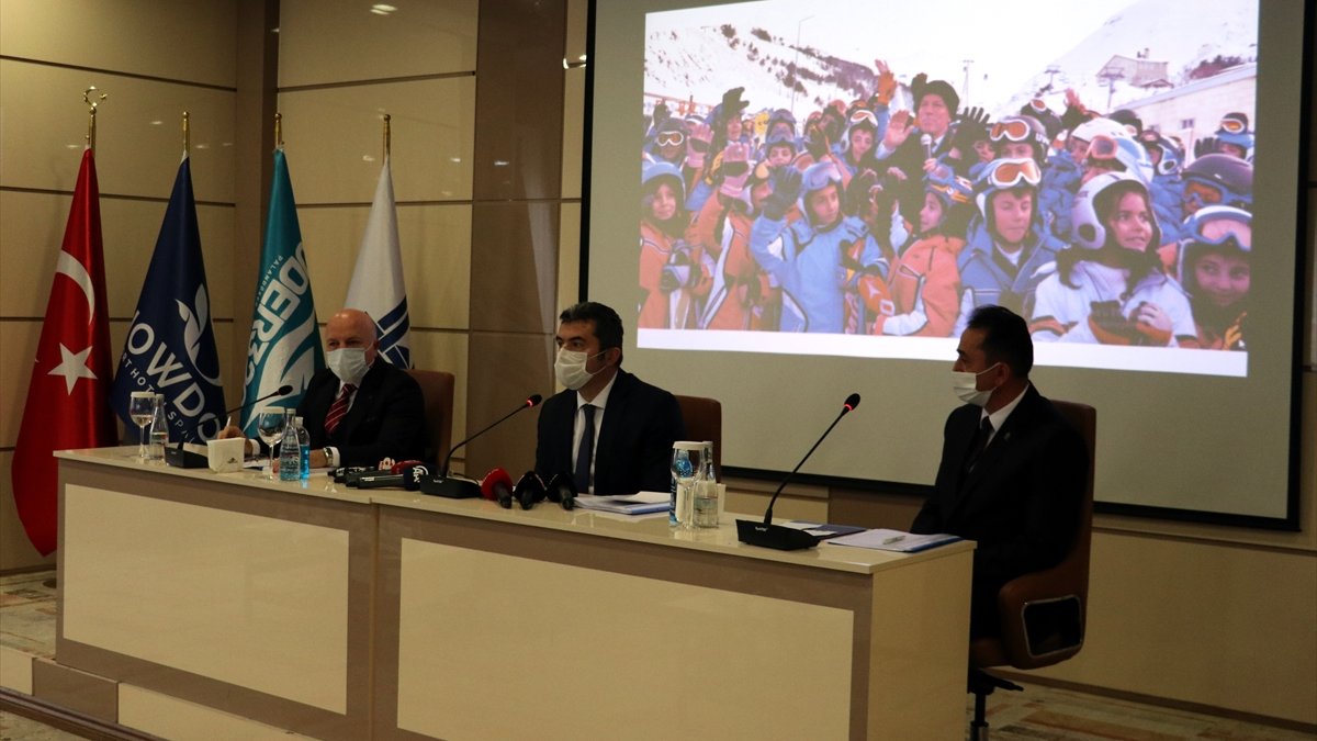 Palandöken Kayak Merkezi'nde sezon öncesi tüm hazırlıklar tamamlandı