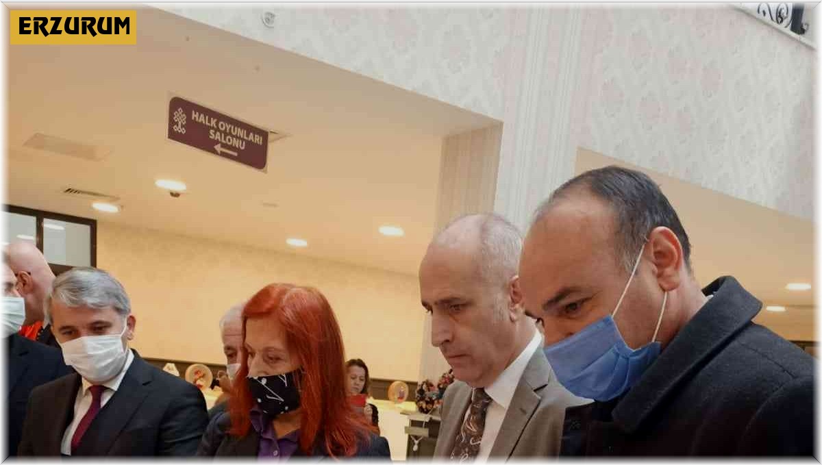 Palandöken MEM, atık malzemelerden üretilen ürünlerle sergi açtı