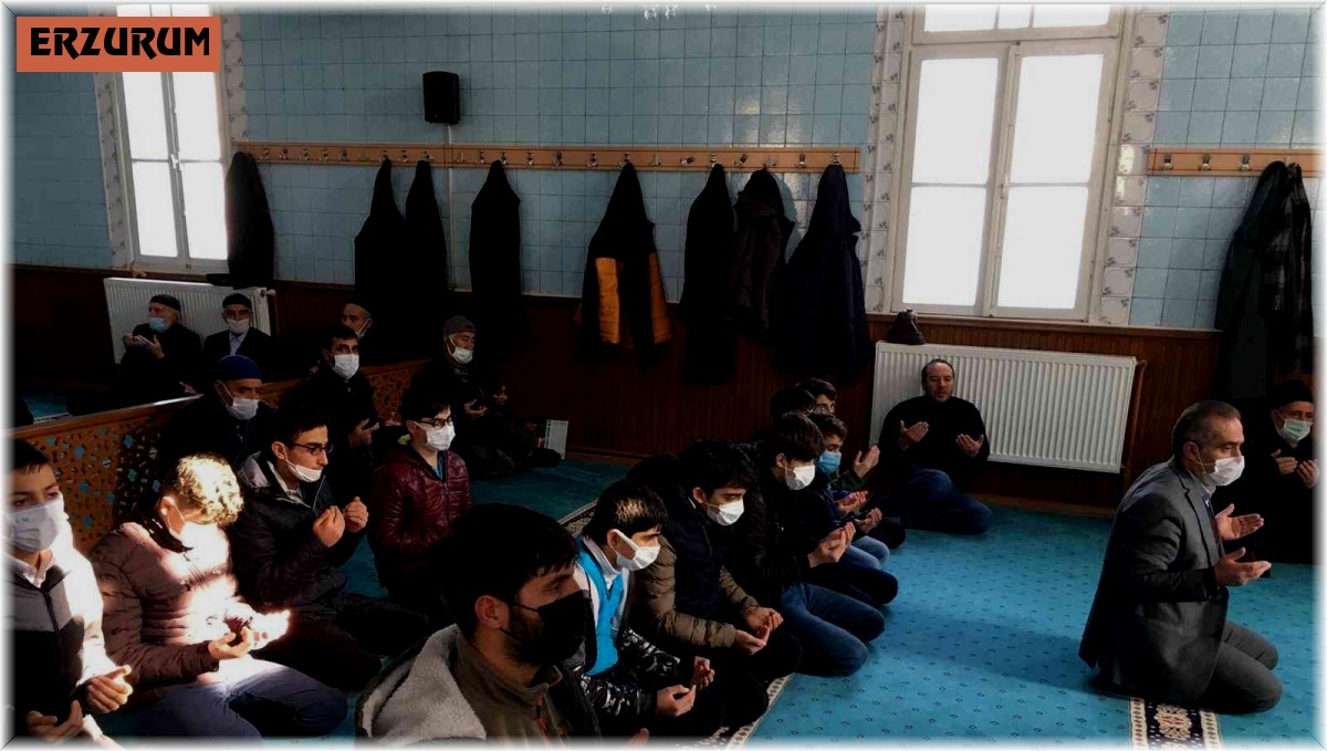 Palandöken MEM'den şehitler için hatmi şerif okundu