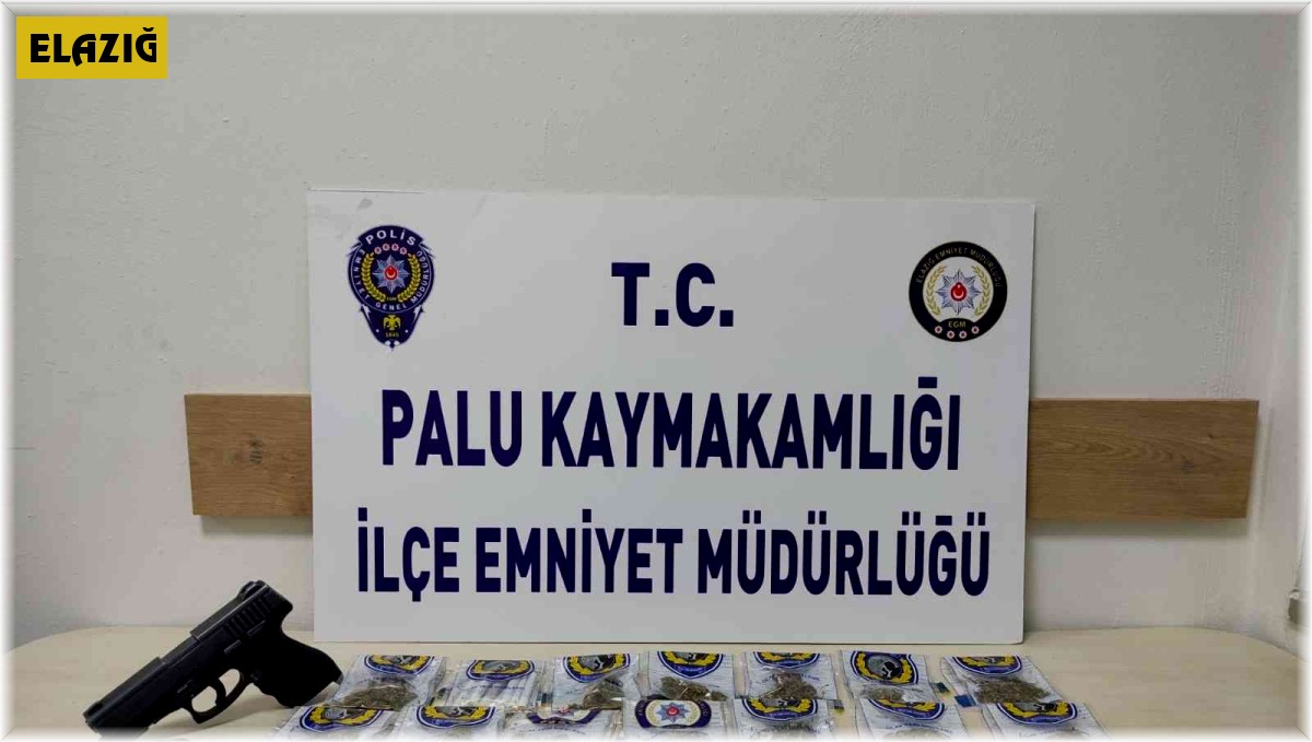 Palu'da uyuşturucu operasyonu