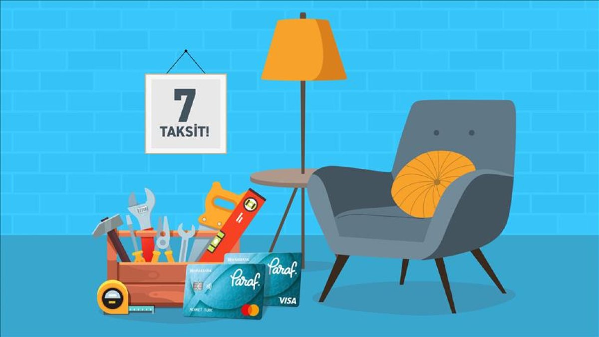 Paraf'tan mobilya ve yapı marketi harcamalarına avantajlı ödeme kolaylığı