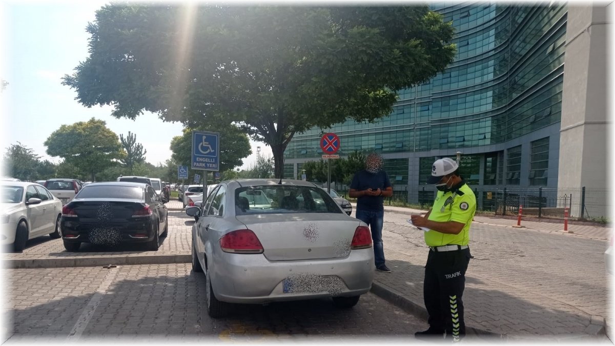 Park denetimlerinde 93 araca idari işlem yapıldı