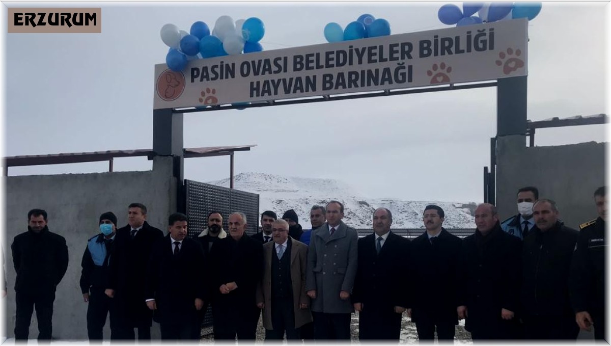 Pasin Ovası Belediyeler Birliği Hayvan Barınağı açıldı