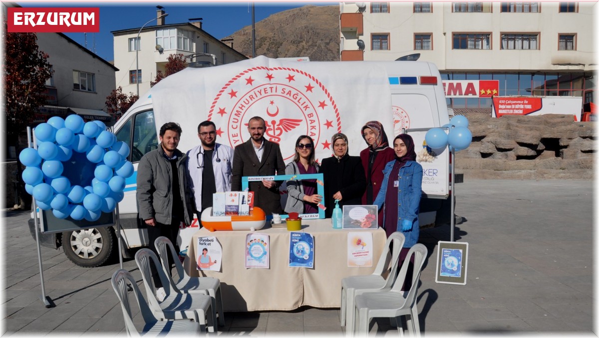 Pasinler'de 14 Kasım Dünya Diyabet Günü