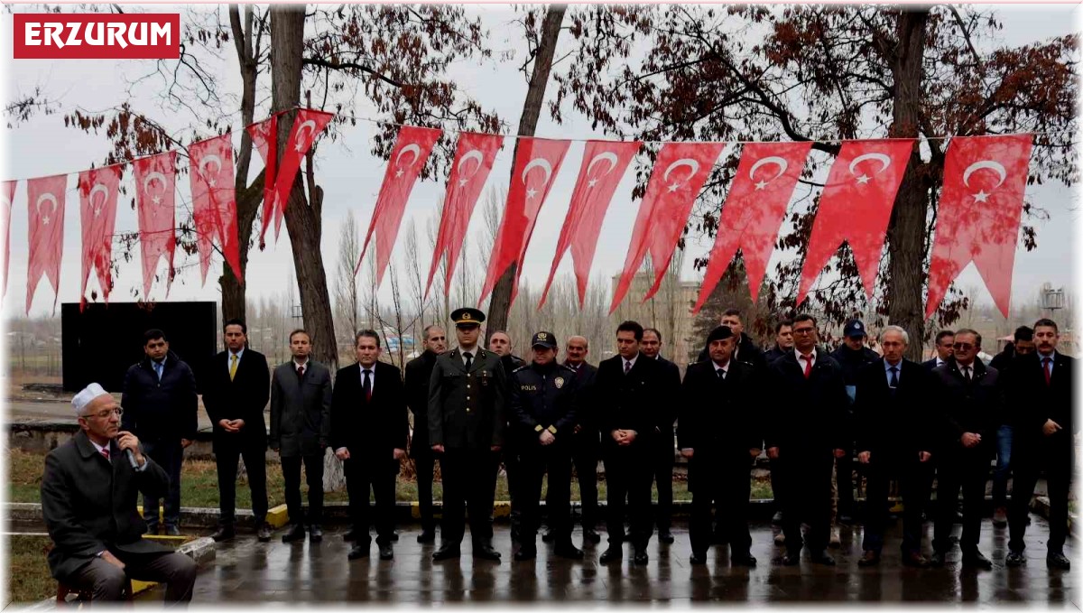 Pasinler'de 18 Mart Çanakkale şehitleri anıldı