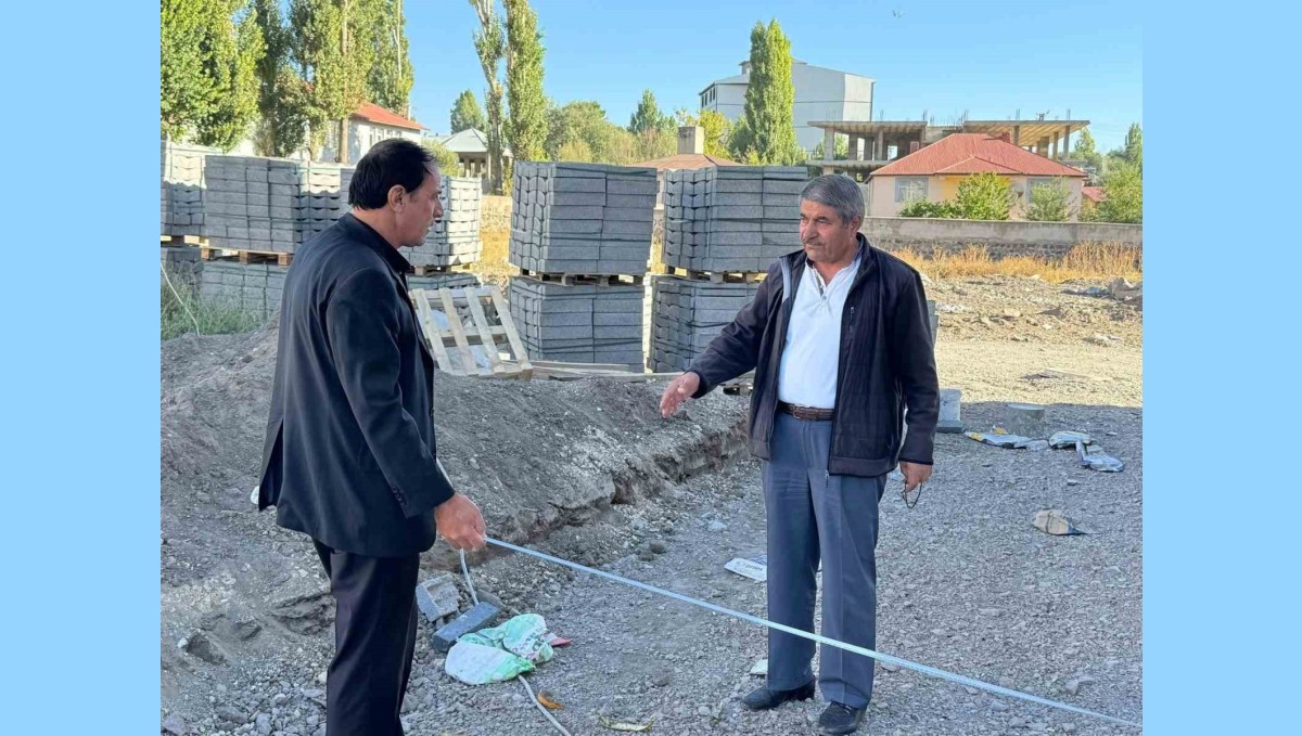 Patnos Camii Mahallesi'nde Yeni Yol Açma Çalışmaları Sürüyor