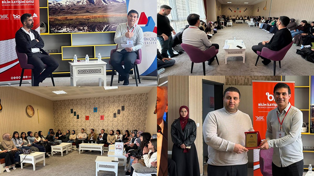 Patnos Doğansu Köyü'nde "gelenek ve modernlik" üzerine Bilim Kafe buluşması