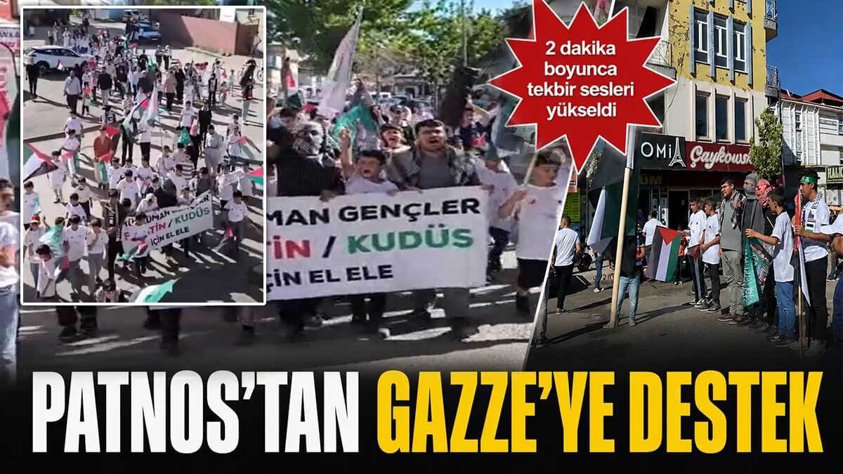 Patnos Halkı Sokağa İndi, Direnişe Selam Gönderdi