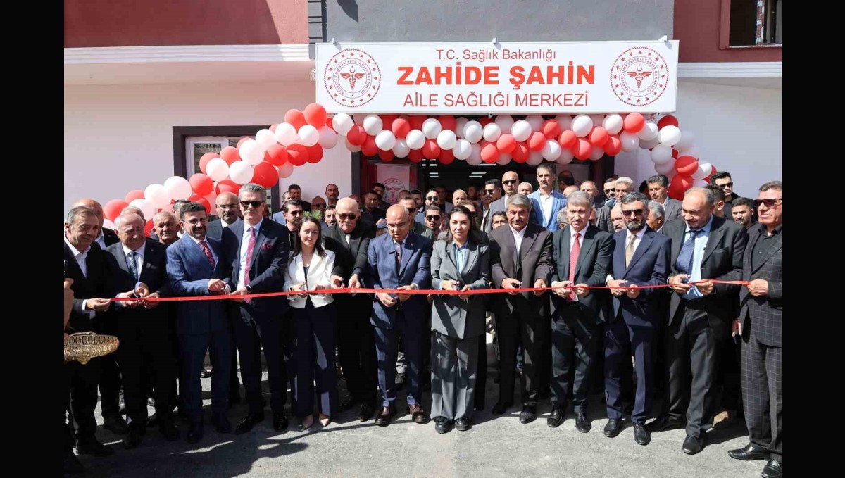 Patnos'ta 4 Aile Hekiminin Görev Yapacağı Zahide Şahin Sağlık Ocağı Açıldı