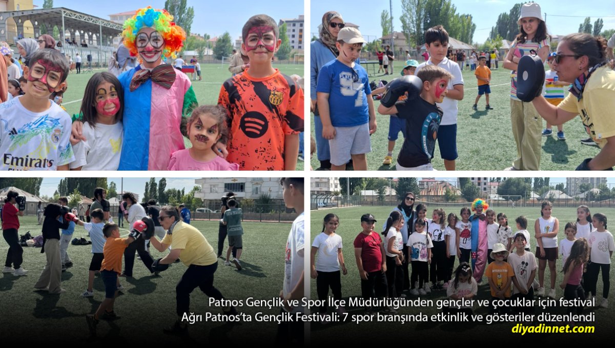 Patnos'ta 7 Branşlı Gençlik Festivali: Yoğun İlgi, Renkli Görüntüler