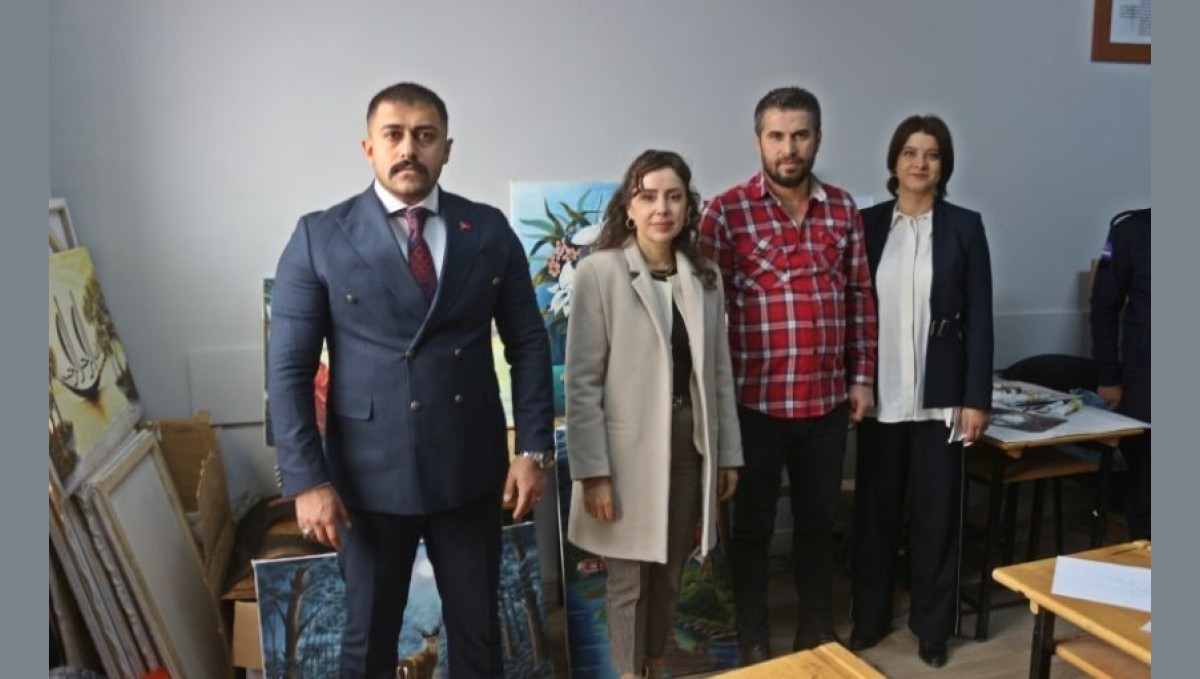 Patnos'ta açık cezaevinde hükümlülere meslek edindirme kursları başladı