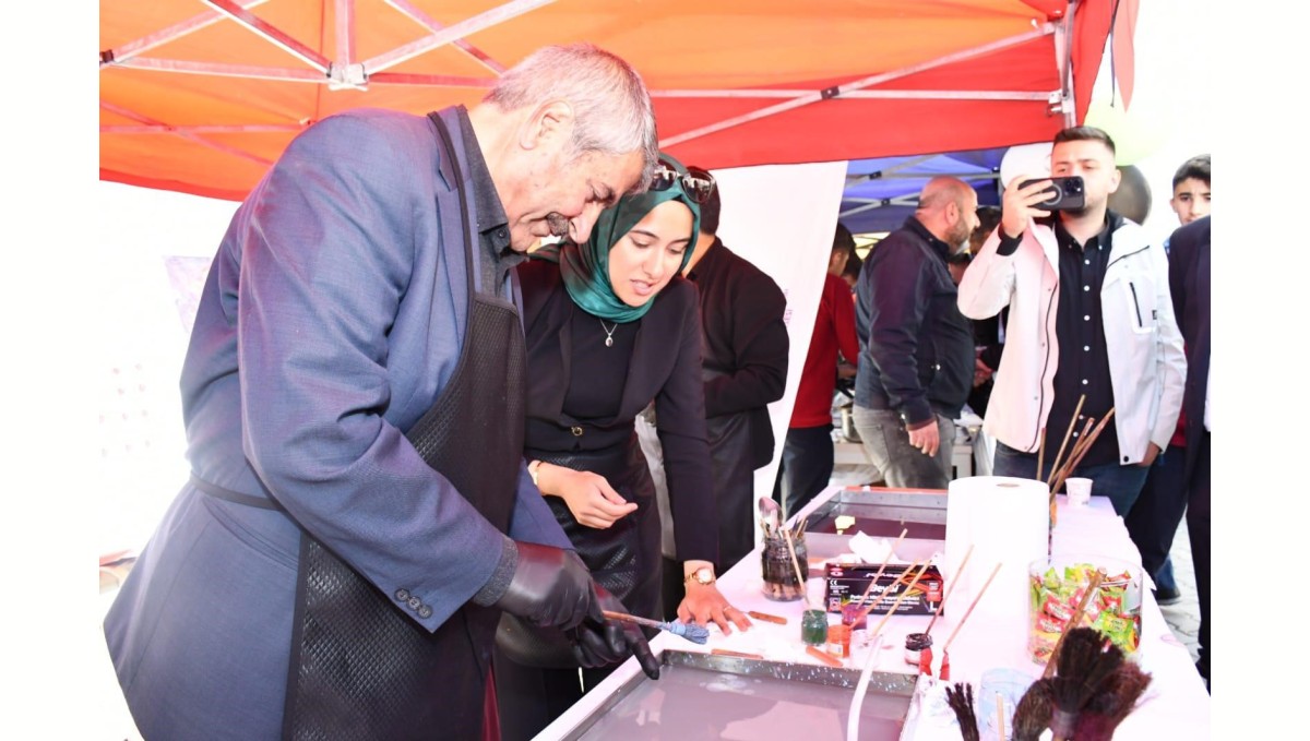 Patnos'ta "Bir Okul Bin Nefes Gazze" dediler