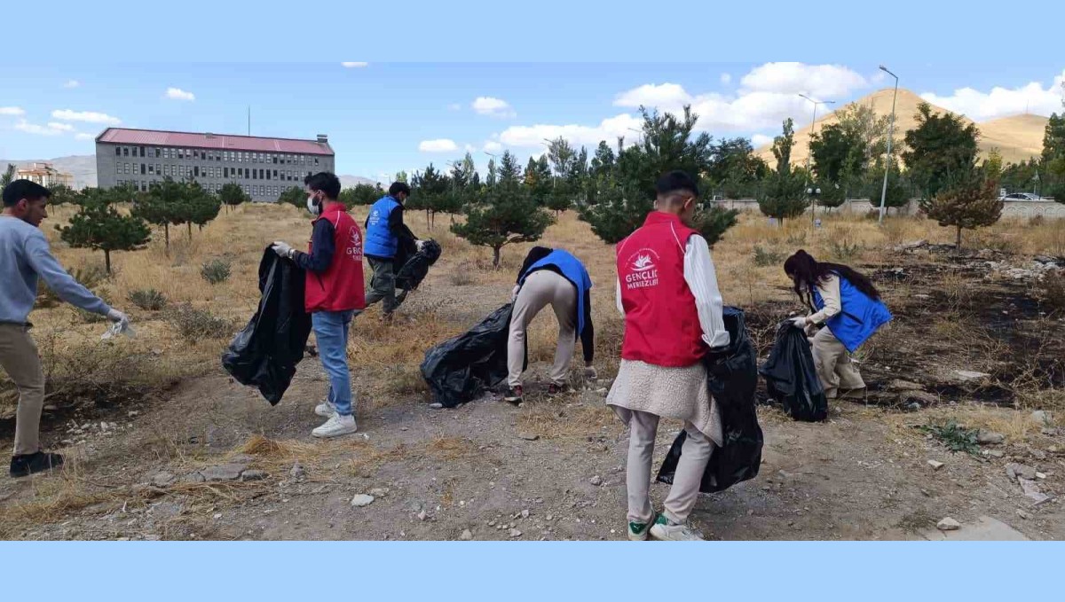 Patnos'ta Gençler Dünya Temizlik Günü'nde Çevre İçin Buluştu