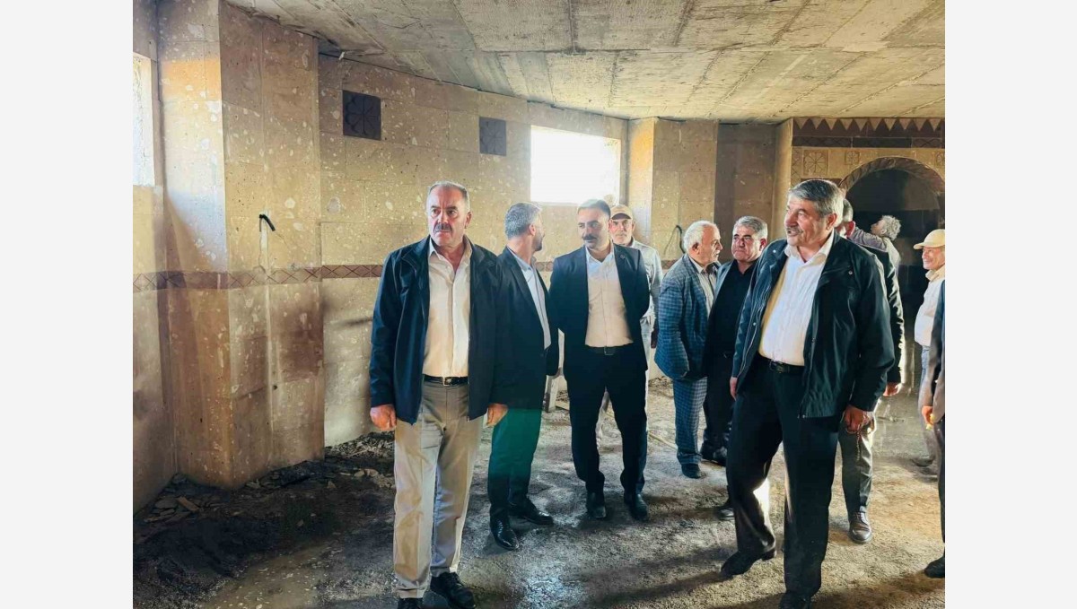 Patnos'ta seyir tepesi çalışmaları yerinde incelendi