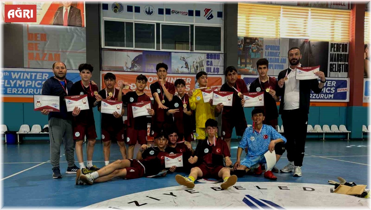 Patnos YİBO Futsalda bölge şampiyonu