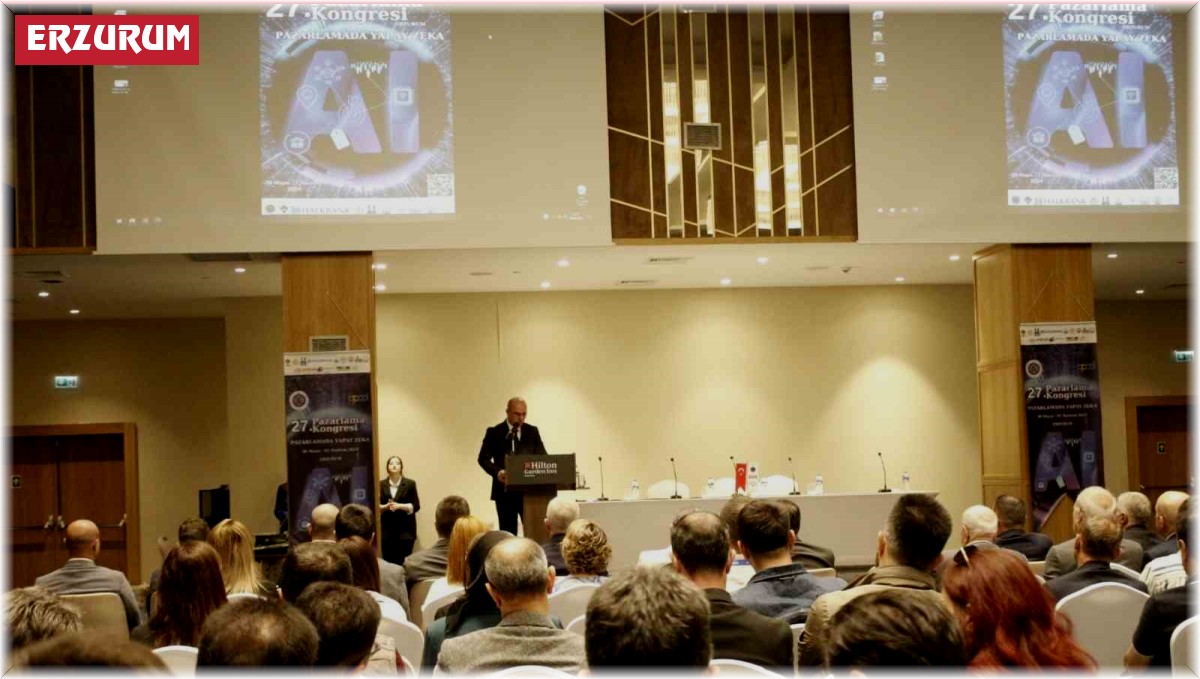 Pazarlama kongresinin bu yıl ki teması "Pazarlamada Yapay Zekâ" oldu