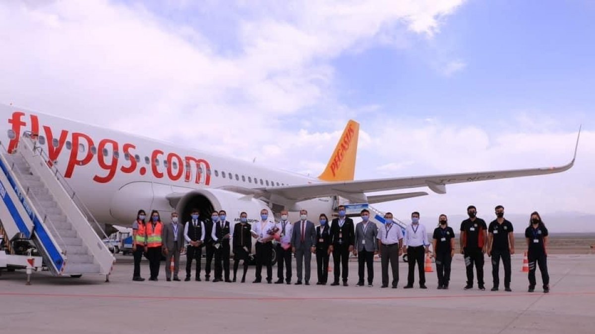 Pegasus hava yolları Iğdır seferleri başladı
