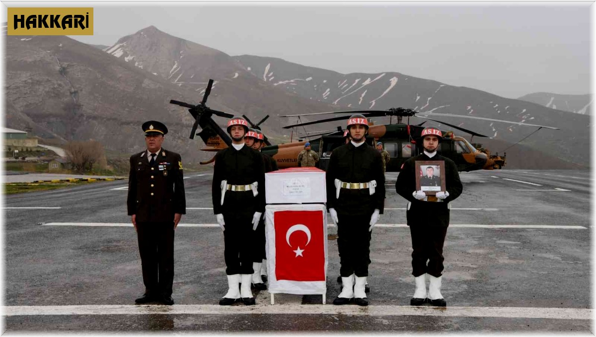 'Pençe-Kilit' operasyonu şehidine uğurlama töreni