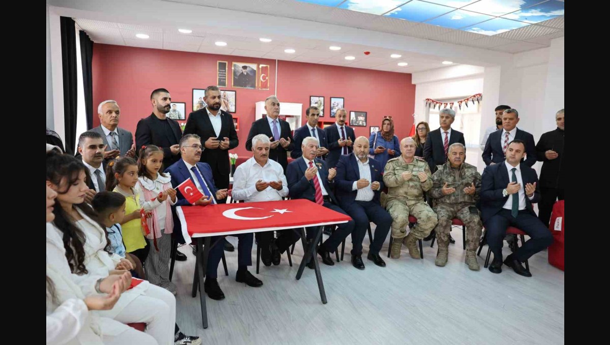 Pençe-Kilit Şehidi Vedat Zorba'nın hatırası kütüphanede ölümsüzleşti