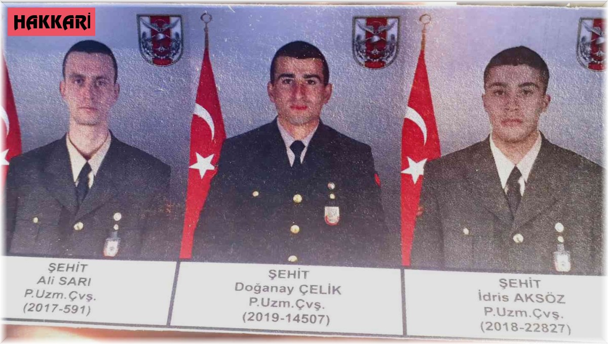 Pençe-Yıldırım harekatı şehitlerine uğurlama töreni